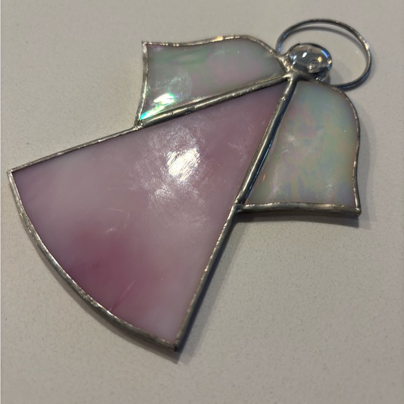 Stained Glass Angel Ornament - Picture 3 of 5